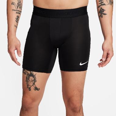 NIKE Men Training Pro Dri-FIT Shorts Celana Fitness Pria [FB7959-010] A/XL Black/White