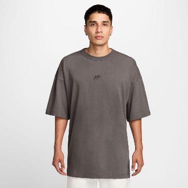 NIKE Men Sportswear Premium Essentials Oversized T-Shirt Pakaian Pria [HF9607-289] A/S Cave Stone
