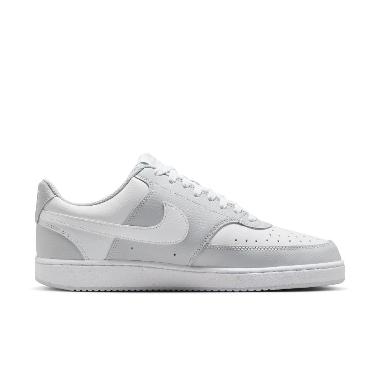 NIKE Men Sportswear Court Vision Low Shoes Sepatu Olahraga Pria [HM9862-002] 7 Pure Platinum/White