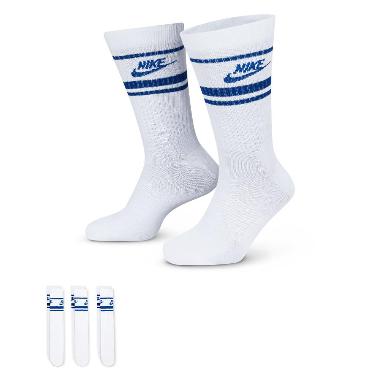 NIKE Unisex Sportswear Dri-Fit Everyday Essential Crew Socks 3 Pairs Kaos Kaki Pria / Wanita [DX5089