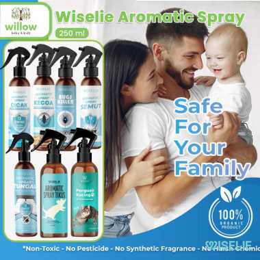 Pembersih Rumah - Wiselie Aromatic Spray 250Ml Tungau