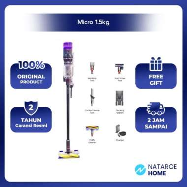 Dyson Micro 1.5kg Cordless Vacuum Cleaner - Nickel