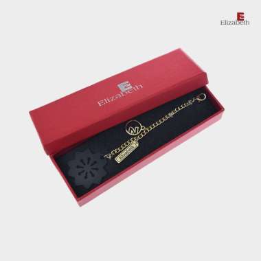 Gantungan Tas Elizabeth Genuine Leather Bag Charm 0029-0817 Black