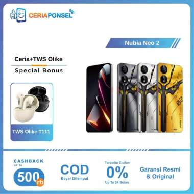ZTE Nubia Neo 2 5G 8/256GB NFC Unisoc T820 | Garansi Resmi Ceria Yellow