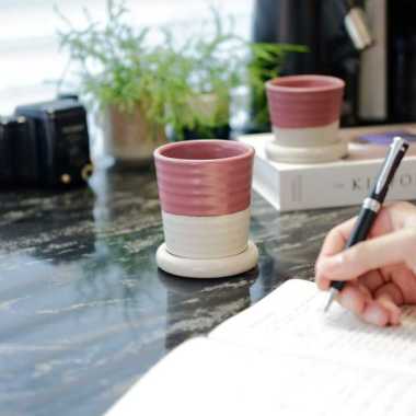 TERUNIK! Cangkir Kopi dan Teh Keramik Cantik - Lumosh Pica Ceramic Mug Small Mirabela