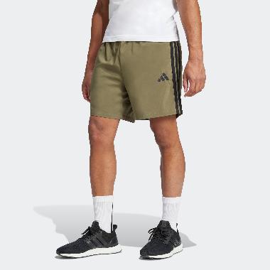 adidas Men Shorts Essential 3-Stripes Chelsea Celana Pendek Pria [JE6434] A/XL Olive Strata