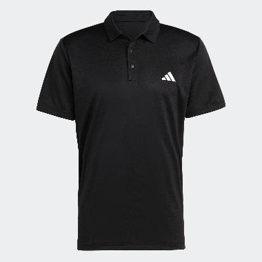 adidas Men Tennis Polo Shirt Fab Baju Tenis Pria [HR8730] A/M Black