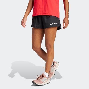 adidas Women Hiking Shorts Terrex Multi Light Celana Pendek Outdoor Wanita 4 inch [JF1258] A/S Black