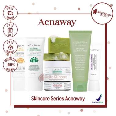 ACNAWAY Mugwort Gel Mask Mugwort Water Gel Mugwort Gel Facial Wash Acne Sun Serum SPF50+ Mugwort Gel