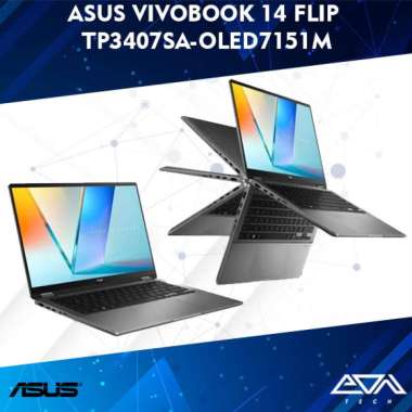 Laptop ASUS Vivobook 14 Flip TP3407SA-OLED7151M Ultra 7 256V/16GB/512GB/14″ WUXGA OLED TOUCH/W11 H+O