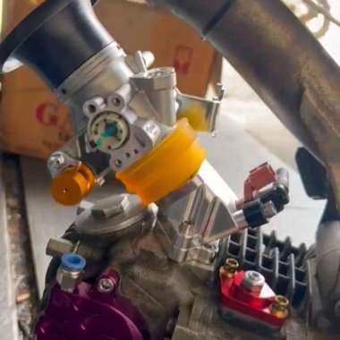 Intake Manifold Yamaha Jupiter Z 5TP Porting Ukuran Throttle Body 32 Dan 38 Mm