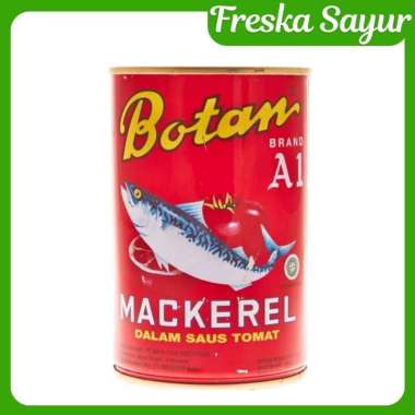 Botan sarden mackerel saus tomat kaleng 425 gr