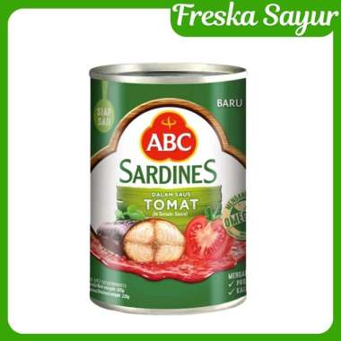 ABC sarden saus tomat kaleng 425 gr