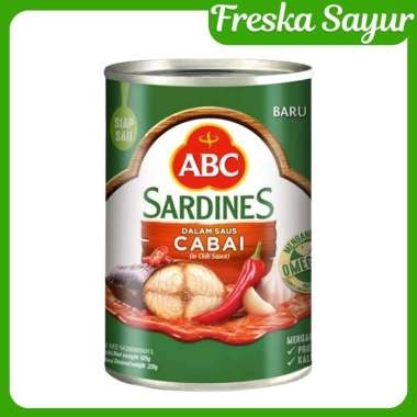 ABC sarden saus cabai kaleng 425 gr