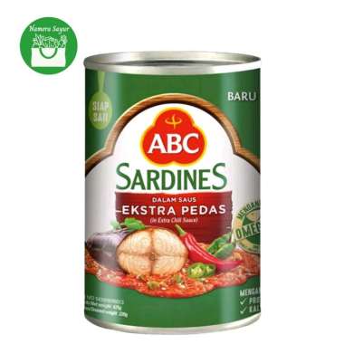 ABC Sarden Saus Extra Pedas Kaleng 425 gr