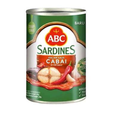 ABC Sarden Saus Cabai Kaleng 425 gr