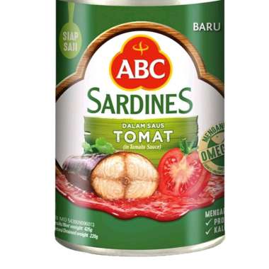 ABC sarden saus tomat kaleng 425 gr