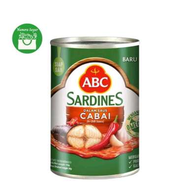 ABC Sarden Saus Cabai Kaleng 155 gr