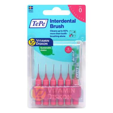 TEPE INTERDENTAL BRUSH ORIGINAL | Sikat Celah Gigi, Behel PINK