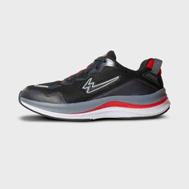 Eagle Sepatu Sneakers Lifestyle Crossrun - Lifestyle Sneakers Shoes 38 Hitam Merah