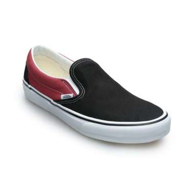 Vans Classic Slip-On - 2-Tone Red Ochre Sepatu Pria [VN000D5PE2Z] 9