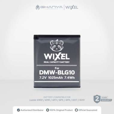 WIXEL Baterai Kamera DMW-BLG10 for Panasonic Lumix GF6 / GX7 / G100 / G110 / GF3 / GF5 / LX100 / LX1