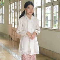 Pastel Kidswear Kebaya Bordir Organza