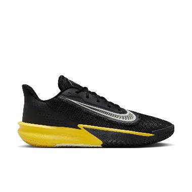 NIKE Men Basketball Precision 7 Shoes Sepatu Basket Pria [HJ9153-001] 9.5 Black/Coconut Milk-Lighten