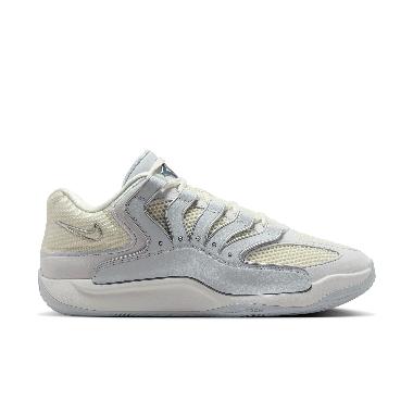 NIKE Men Basketball Kd18 Ep Shoes Sepatu Basket Pria [HV1991-001] 10.5 Pure Platinum/Wolf Grey-Summi