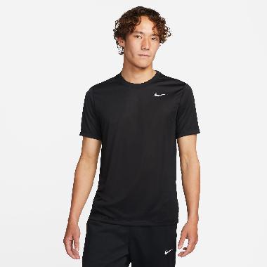 NIKE Men Training Dri-FIT Tee Pakaian Fitness Pria [DX0990-010] A/M Black