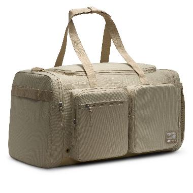 NIKE Men Training Utility Power 2.0 Duffel Bag Medium 51L Tas Pria [FN4208-251] MISC Desert Khaki/De