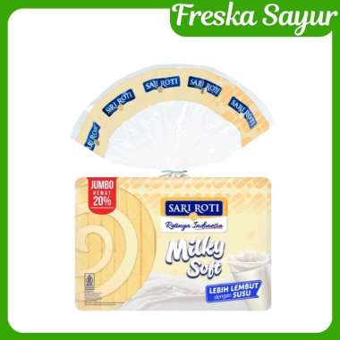 Sari Roti Tawar Milky Soft Jumbo 540 gr