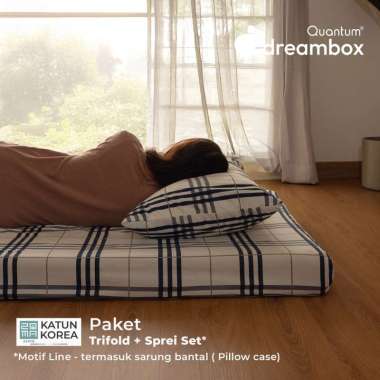 Quantum Dreambox Trifold SensaCool Black ICE / Cooling Mattress / Kasur Lipat Tiga 120x200