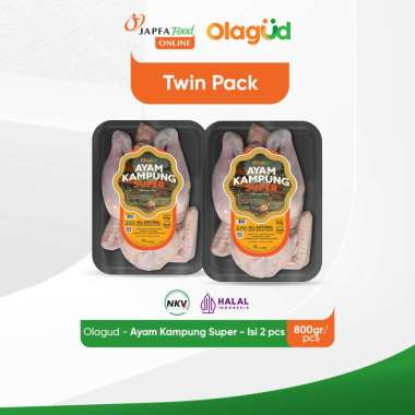 Olagud Ayam Kampung Super Fresh Probiotik 800gr - Isi 2 pack