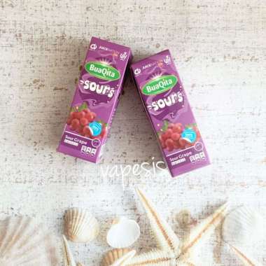 Buaqita Sours Sour Salt Nic 30mg 30ml Ice Saltnic Pods Pod Liquid SOUR GRAPE