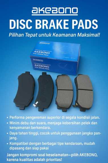 Brake Pad Kampas Rem Depan Livina/Grand Livina 2008-2011 L10 Akebono AN-761WKI