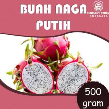 Buah Naga Merah Putih 500 gr / 1 kg Buah Naga Putih 500 gram