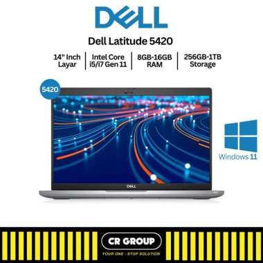 Laptop Dell Latitude 5420 / 5410 Intel Core i5 / i7 Gen 11 RAM 4GB/8GB/16GB Storage 256GB/512GB/1TB 