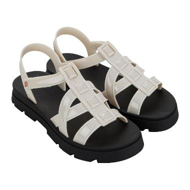 Zaxy Live Sand Ad Sandal Flat Wanita - Off White 40