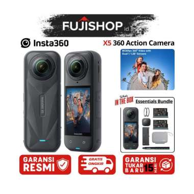 Insta360 X5 / Insta 360 One X5 Action Cam Garansi Resmi Essential Bundle