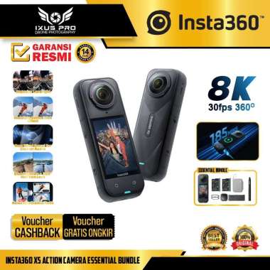 Insta360 X5 / Insta 360 One X5 Action Cam ESSENTIAL BUNDLE