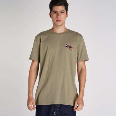 Quiksilver Burning Sunssid T-Shirt Pria UQYZT05661-TMZ0 Aloe L