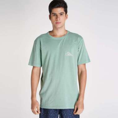Quiksilver Evabstractch T-Shirt Pria Id UQYZT05655-GJR0 Malachite Green L