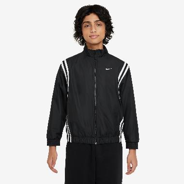 Nike Crossover Big Kids' Repel Basketball Jacket Black/Grey (FZ5233-010) XL