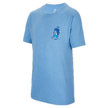 Nike Sportswear Big Kids' T-Shirt Blue (HM5660-410) L