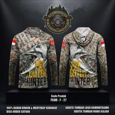 JERSEY MANCING MANIA CUSTOM KERAH TUDUNG / JERSEY ANGLER MANIA / BAJU CAMO FSH 74 (SC2599) 4XL