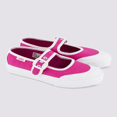 Vans Kids Mary Jane Raspberry Rose (VN000CYCYLZ) 12