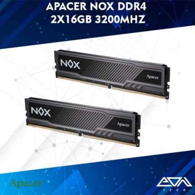 APACER NOX DDR4 2x16GB 3200MHz RAM PC Memory Dual
