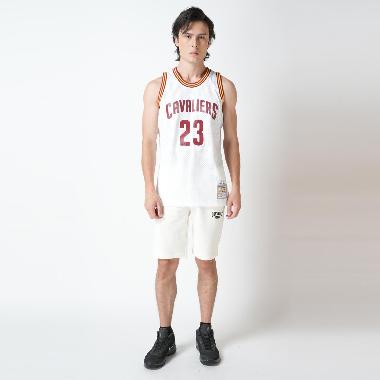 Mitchell & Ness Nba White Jersey Cavaliers 2015 Lebron James - Jersey Basket Unisex [JY10747-CCAWHIT