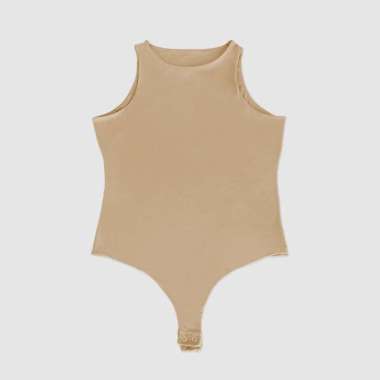 Pierre Cardin Bodysuit High Neck 309-3132BS XL Nude